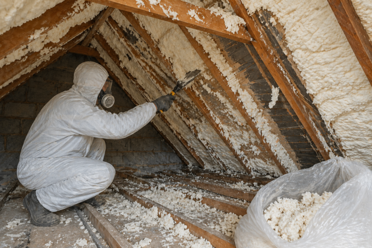 spray foam removal advice and quotations